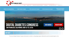 Desktop Screenshot of diabetestechnology.org